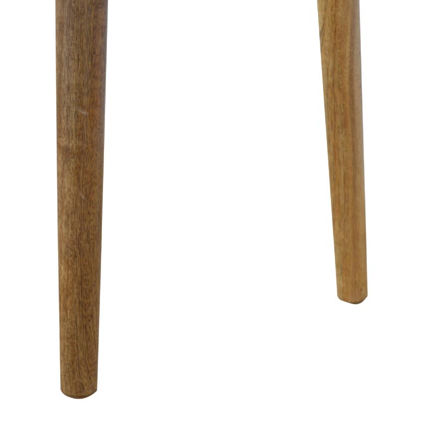 Slim Mango Wood Console Table | 3 Drawers | Nordic Legs