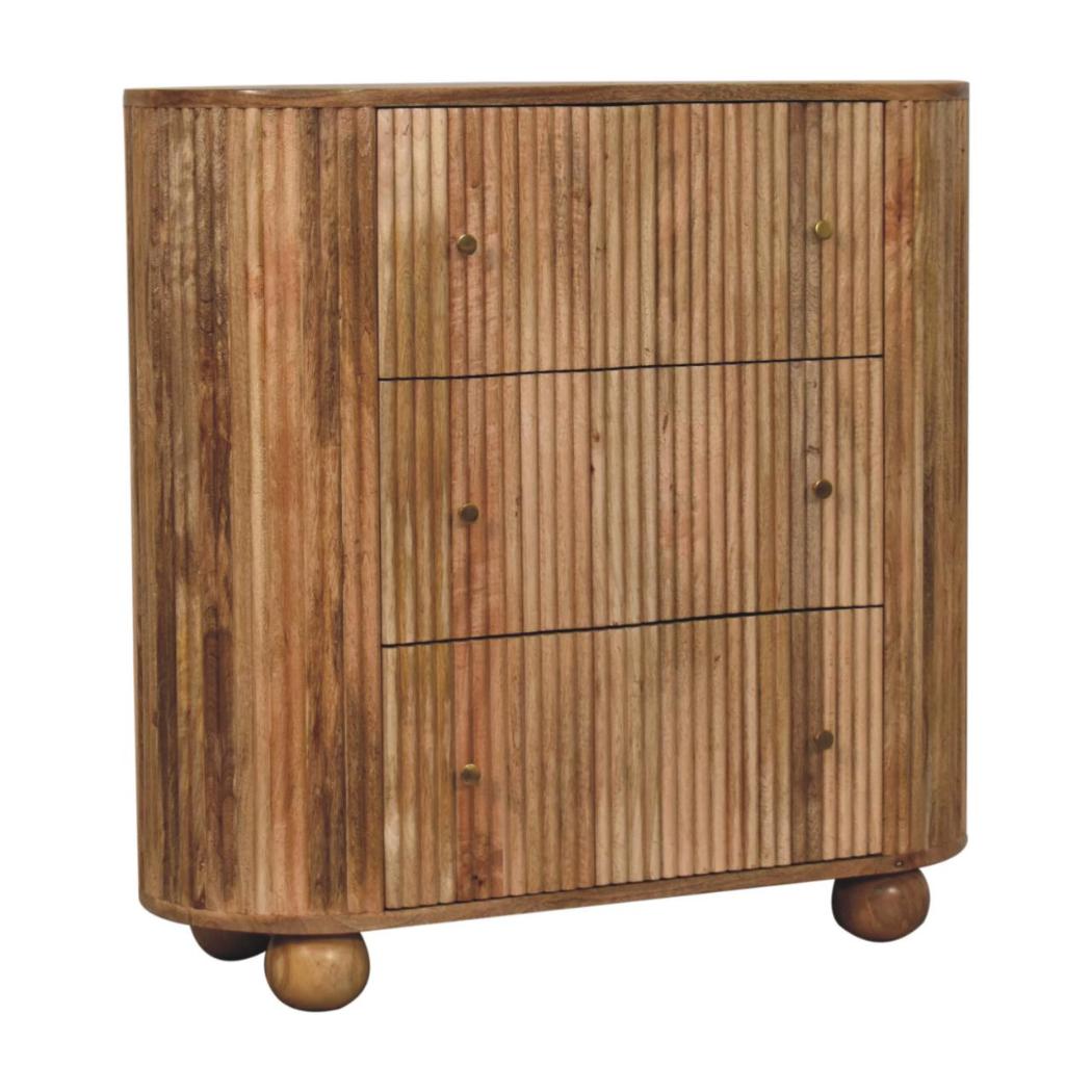 Soba Ball Chest of Drawers | Sculptural Detail | Practical Storage
