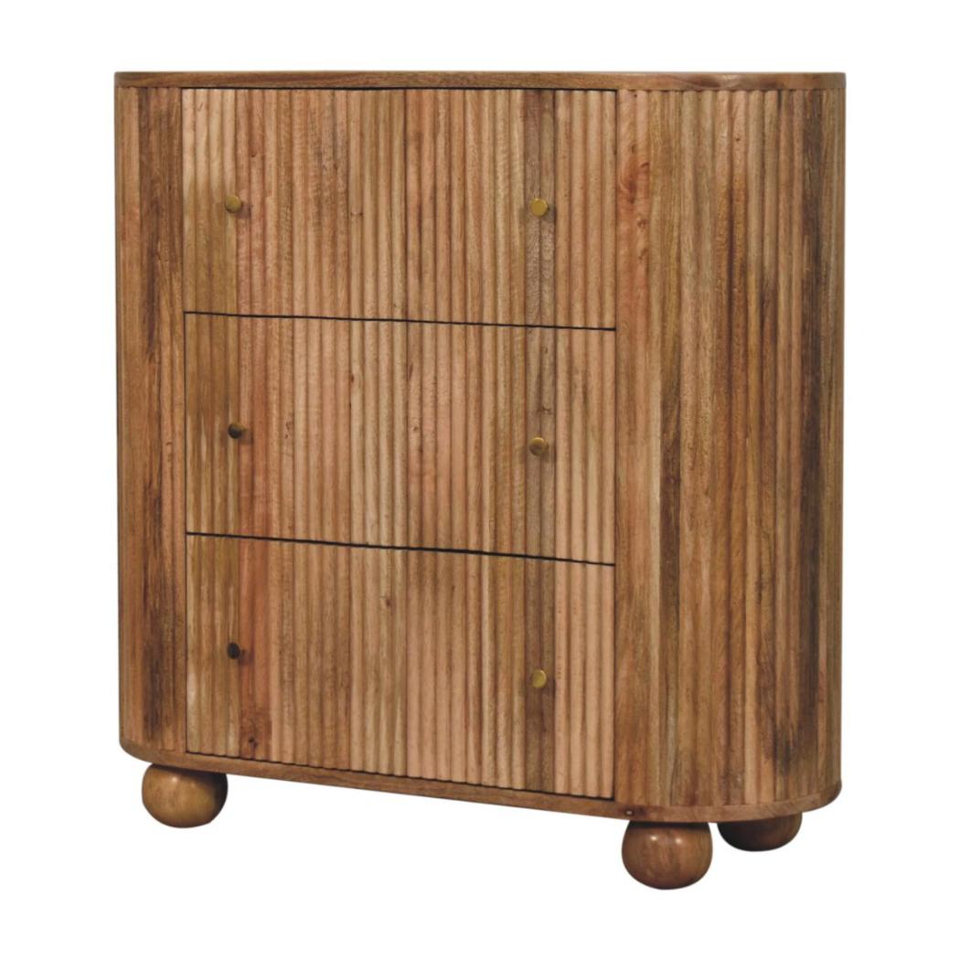Soba Ball Chest of Drawers | Sculptural Detail | Practical Storage