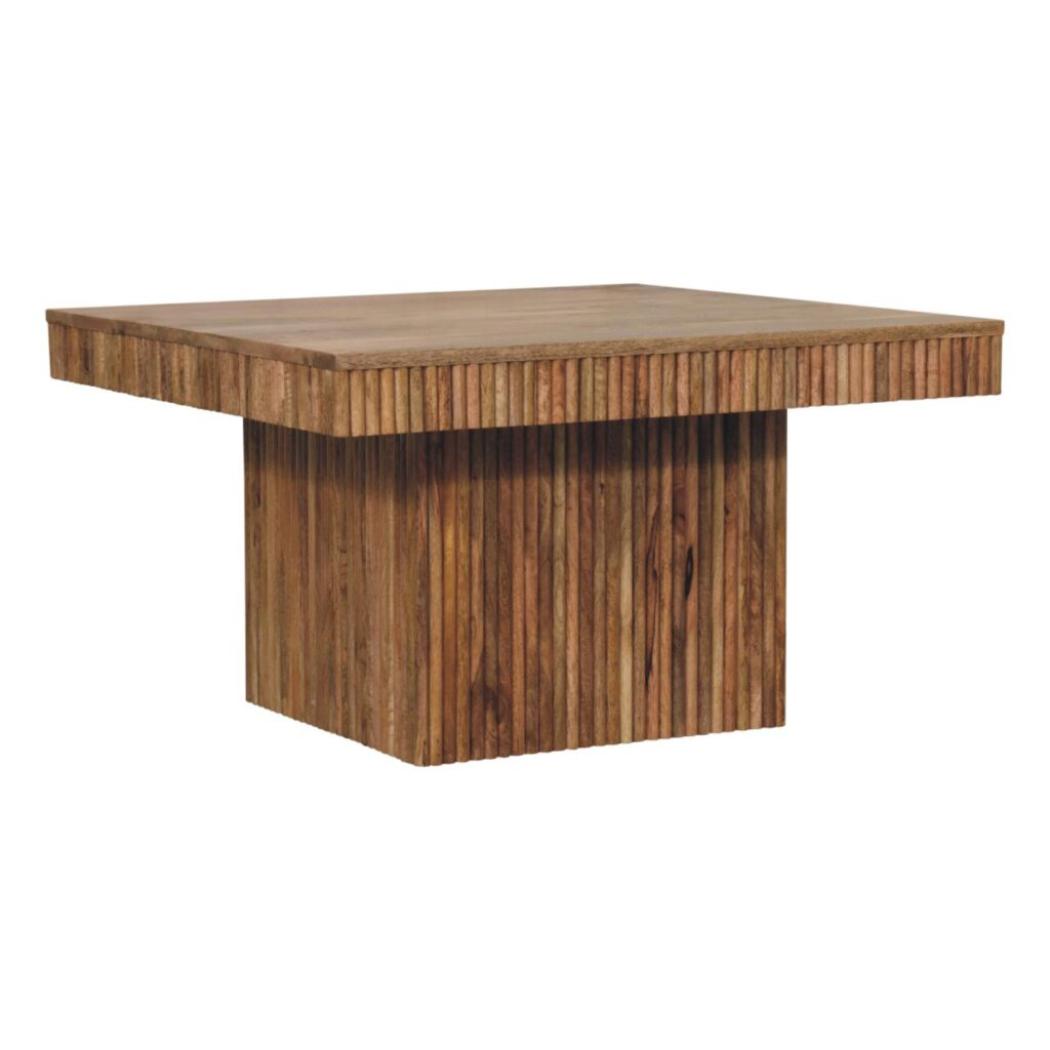 Soba Chunky Coffee Table | Bold Low Profile | Contemporary Design