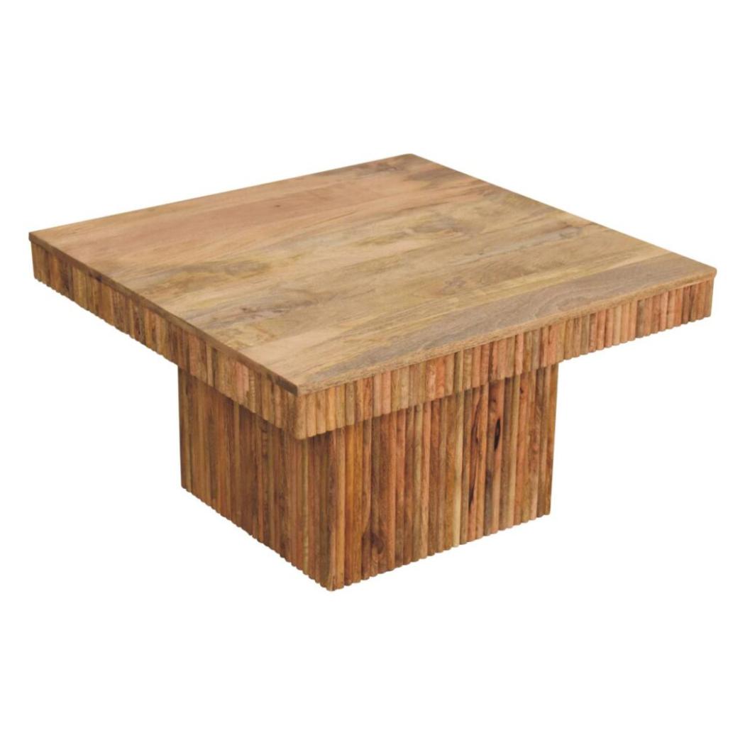 Soba Chunky Coffee Table | Bold Low Profile | Contemporary Design