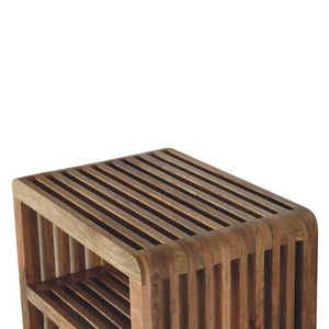 Soba Double-Shelf Wall-Mounted Bedside Table | Floating Open Storage