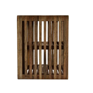 Soba Double-Shelf Wall-Mounted Bedside Table | Floating Open Storage