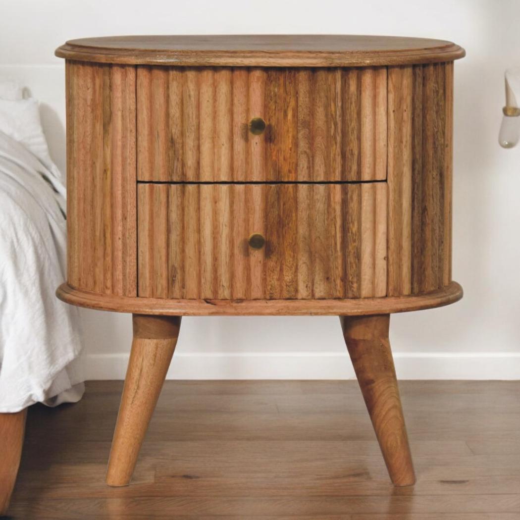 Soba Nordic Bedside Table | Scandinavian-Inspired Bedroom Storage