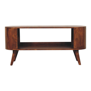Soba Shoe Cabinet | Chestnut Finish | Entryway Footwear Storage