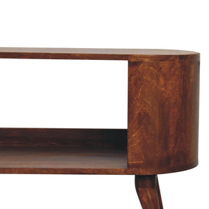 Soba Shoe Cabinet | Chestnut Finish | Entryway Footwear Storage