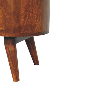 Soba Shoe Cabinet | Chestnut Finish | Entryway Footwear Storage