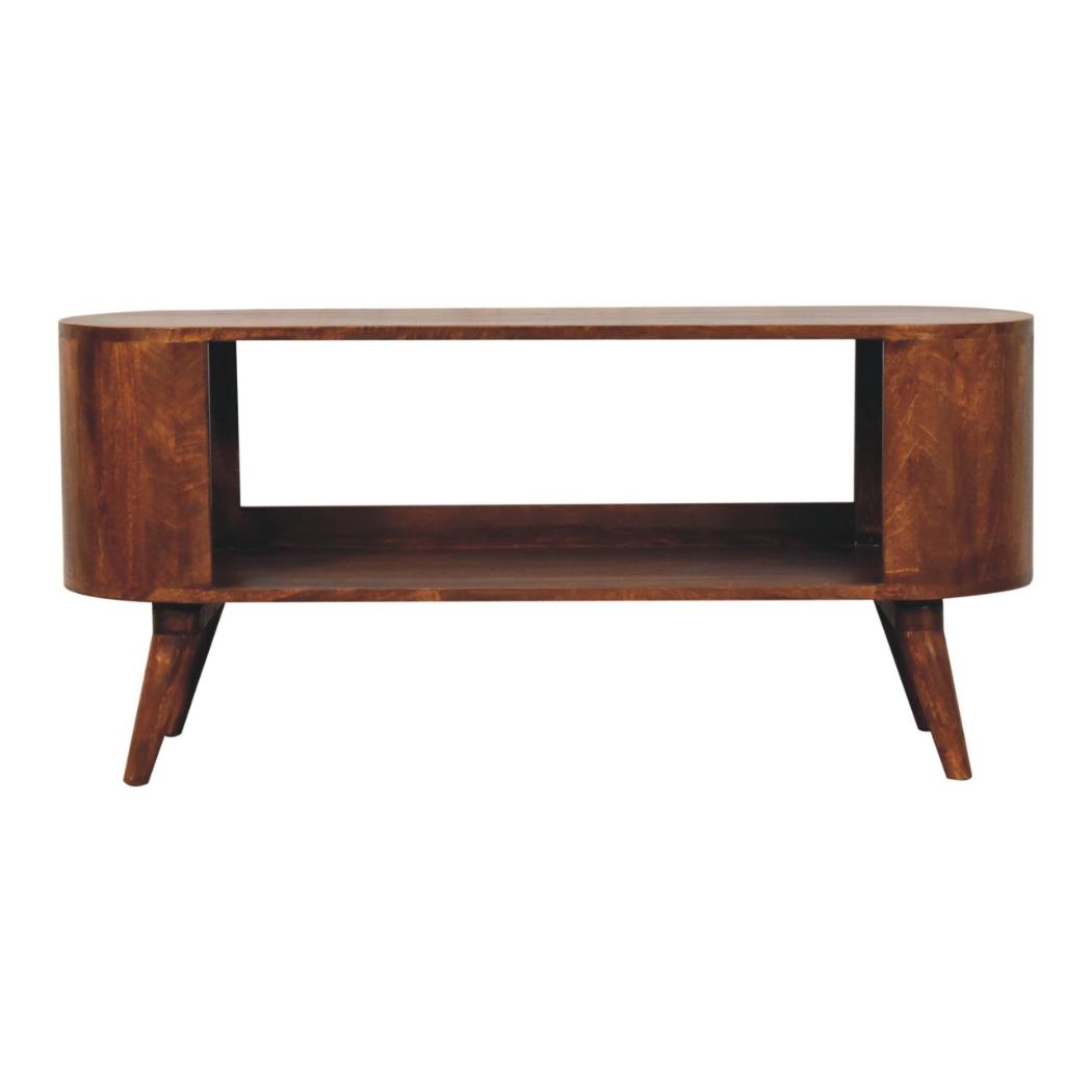 Soba Shoe Cabinet | Chestnut Finish | Entryway Footwear Storage