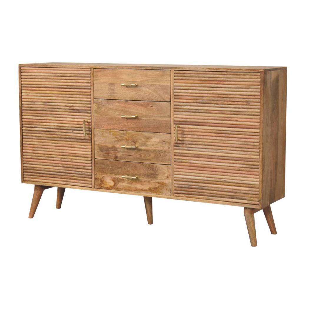 Soba T-Bar Large Nordic Chest of Drawers | Spacious Storage | Sculptural Design