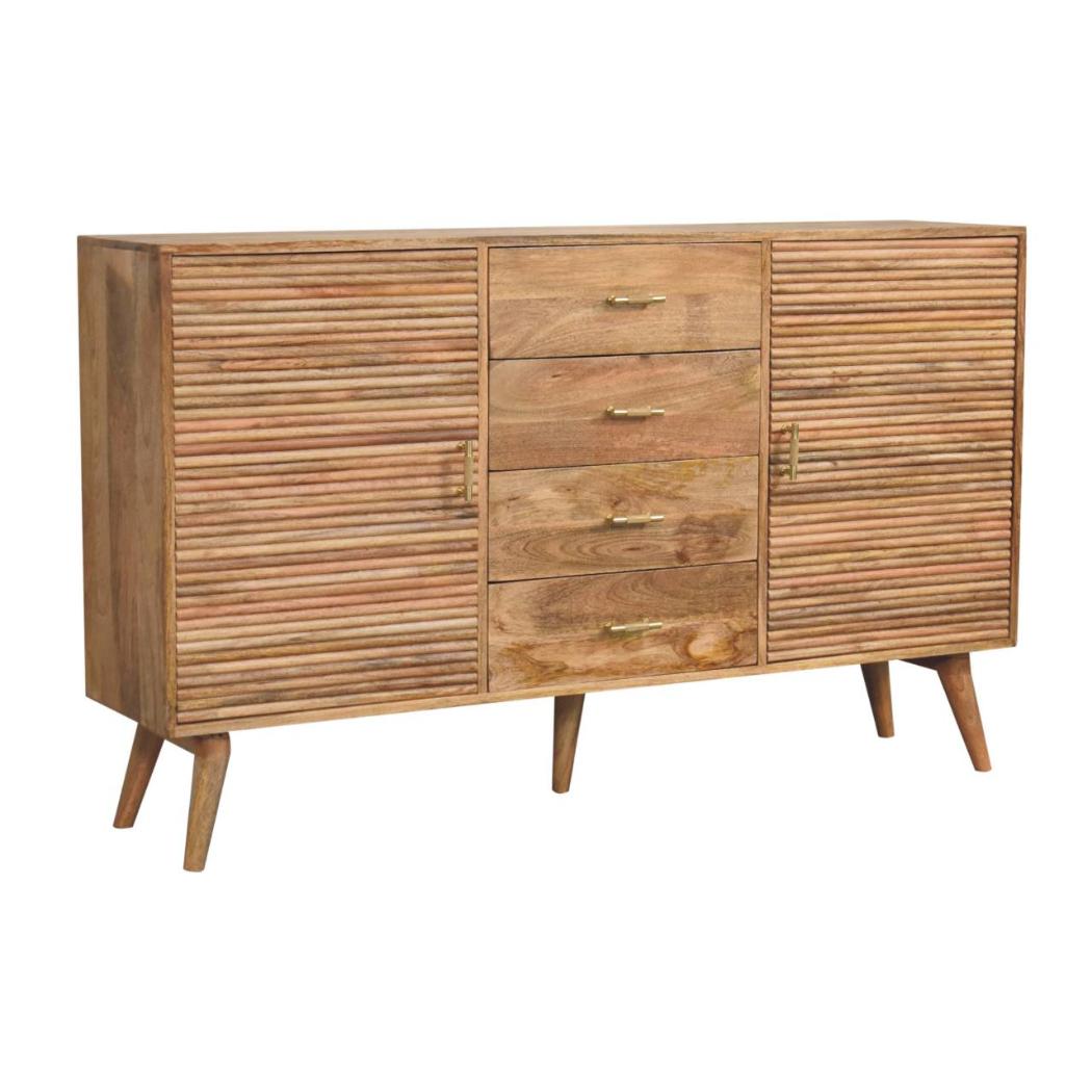 Soba T-Bar Large Nordic Chest of Drawers | Spacious Storage | Sculptural Design