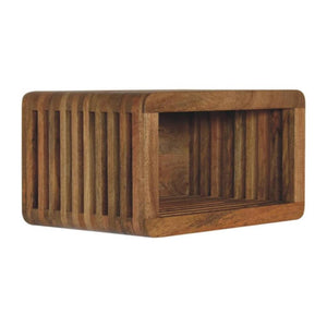Soba Wall-Mounted Bedside Table | Floating Storage | Space-Saving Design