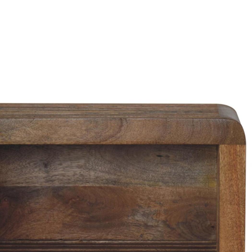 Soba Wall-Mounted Bedside Table | Floating Storage | Space-Saving Design
