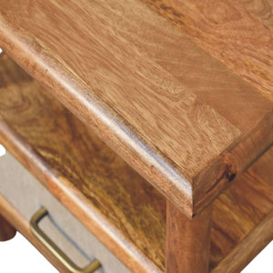 Solara Rattan Bedside Table | Natural Texture | Relaxed Bedroom Furniture