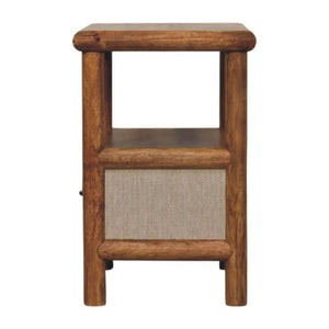 Solara Rattan Bedside Table | Natural Texture | Relaxed Bedroom Furniture