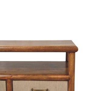Solara Rattan Coffee Table | Natural Texture | Living Room Centrepiece