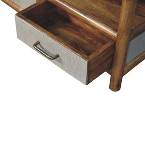 Solara Rattan Coffee Table | Natural Texture | Living Room Centrepiece