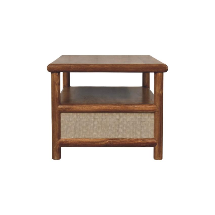 Solara Rattan Coffee Table | Natural Texture | Living Room Centrepiece