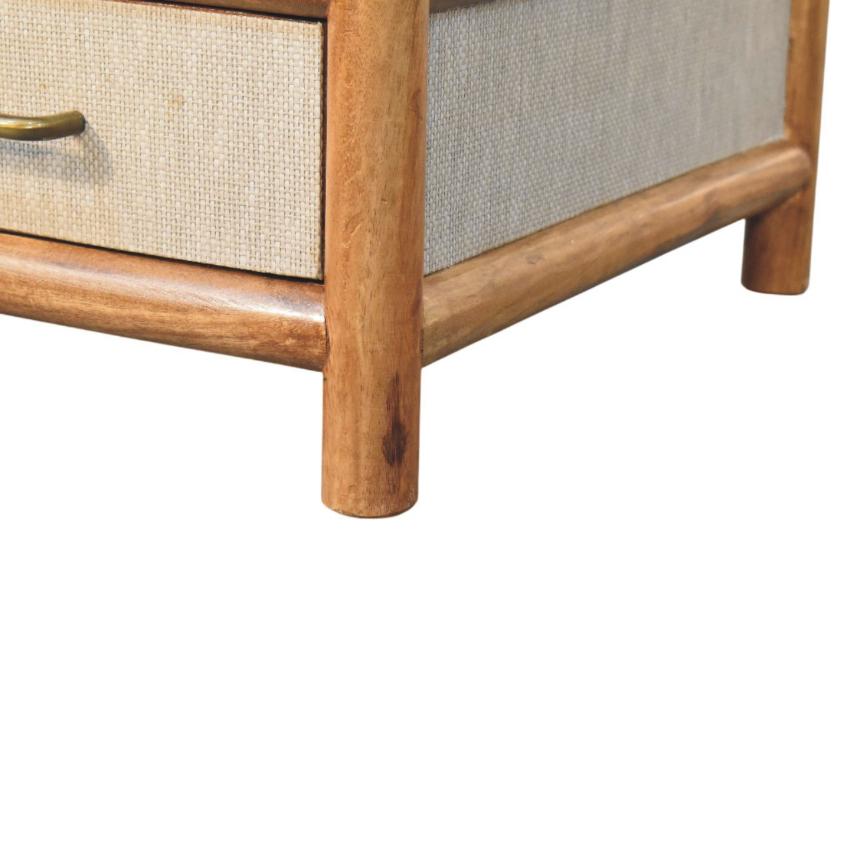 Solara Rattan Coffee Table | Natural Texture | Living Room Centrepiece