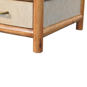 Solara Rattan Coffee Table | Natural Texture | Living Room Centrepiece