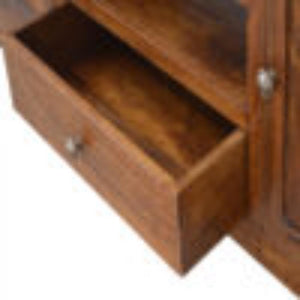 Solid Wood Media Unit | Natural Timber | TV & Entertainment Storage