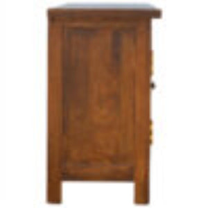 Solid Wood Media Unit | Natural Timber | TV & Entertainment Storage