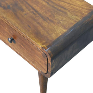 Sonata Chestnut Coffee Table | Solid Mango Wood | Artisan-Crafted Design