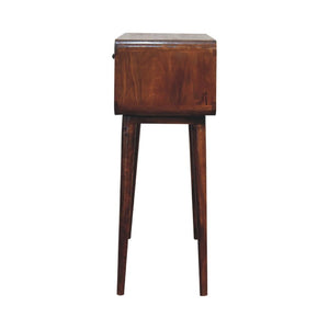 Sonata Chestnut Console Table | Solid Mango Wood | Artisan-Crafted Design