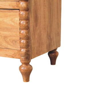 Spindle 3-Drawer Chest | Classic Detail | Practical Bedroom Storage