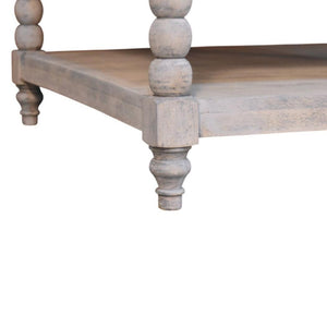 Spindle Acid Wash Coffee Table | Spindle Detailing | Living Room Furniture
