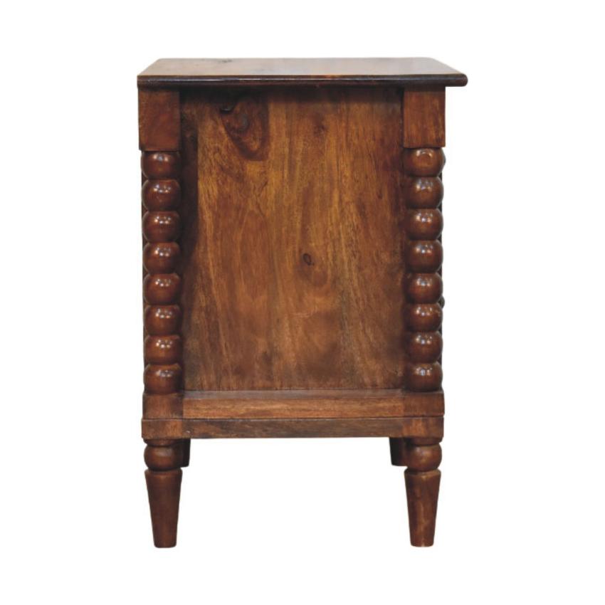 Oakridge Shoe Cabinet | Leather Detail | Entryway Storage