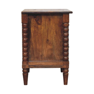 Oakridge Shoe Cabinet | Leather Detail | Entryway Storage