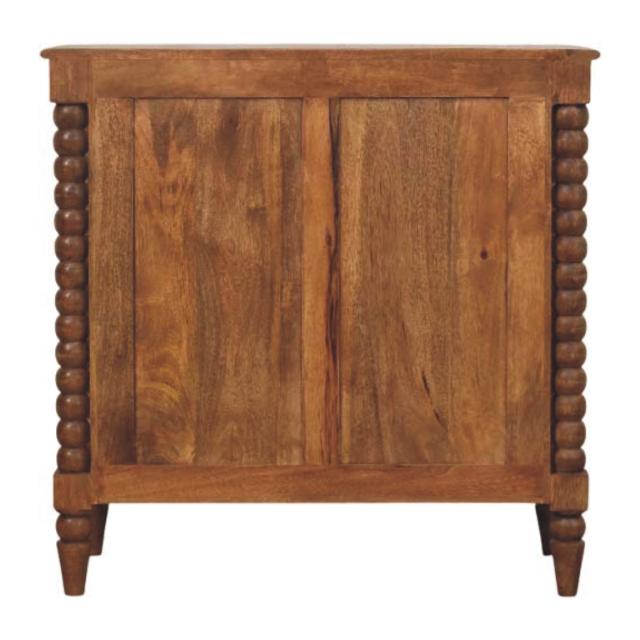 Spindle Chest of Drawers | Solid Wood Bedroom Storage