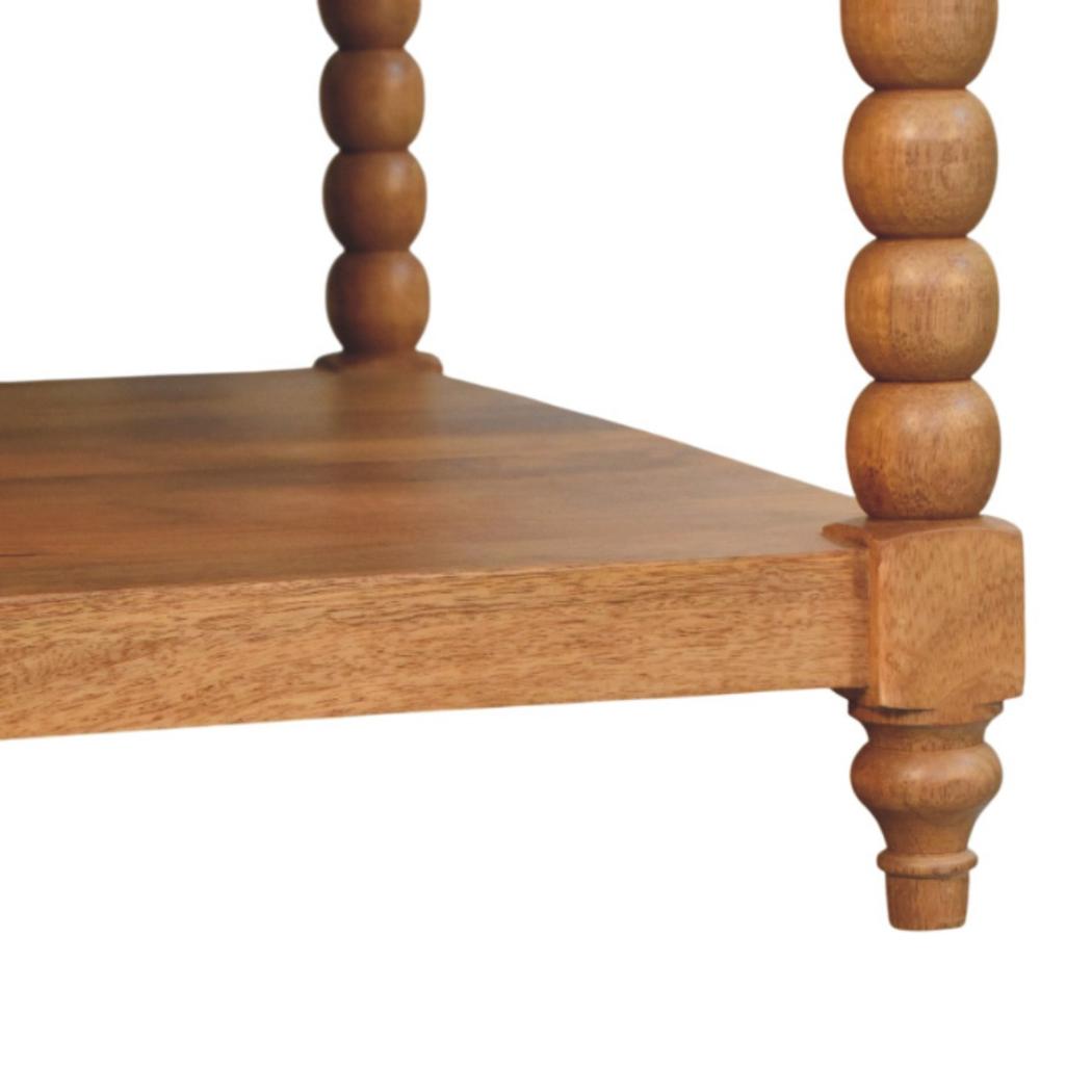 Spindle Golden Teak Coffee Table | Spindle Detailing | Living Room Furniture