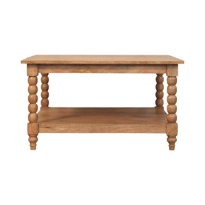 Spindle Golden Teak Coffee Table | Spindle Detailing | Living Room Furniture
