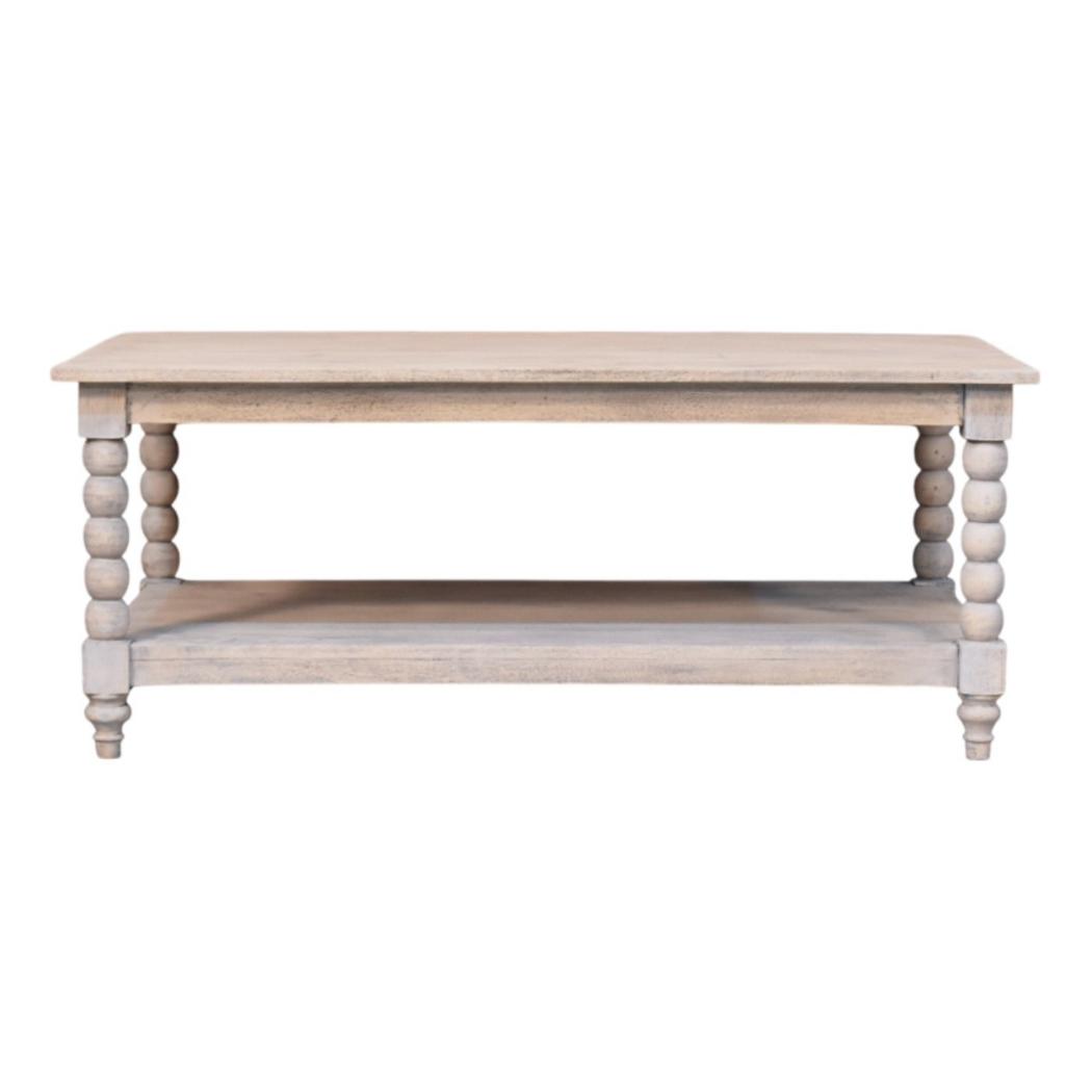 Spindle Washed Coffee Table | Spindle Detailing | Living Room Furniture
