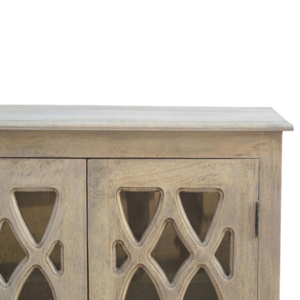 Stone Acid Wash Sideboard | Textured Finish | Statement Storage