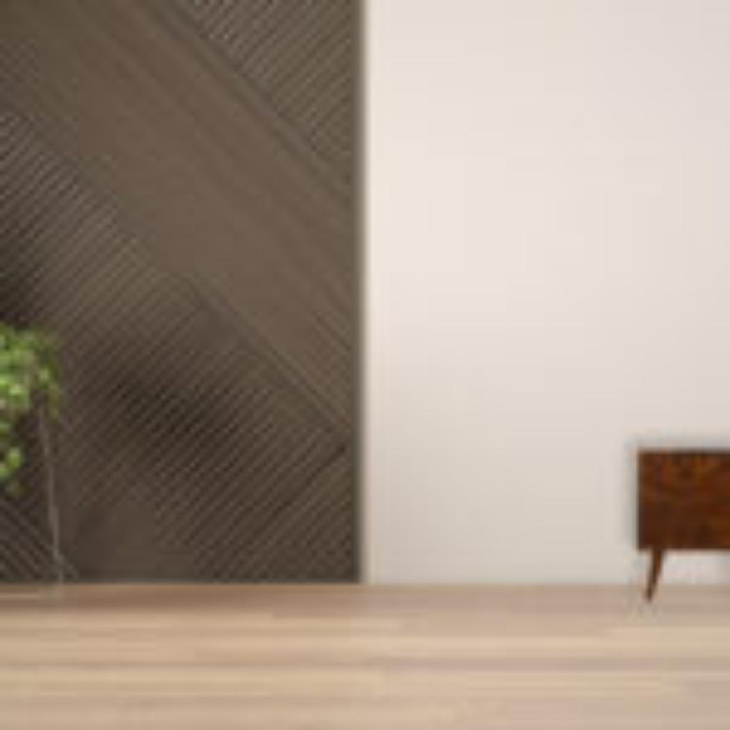 Sunrise Door Bedside Table | Solid Mango Wood | Chestnut Finish | Compact Storage