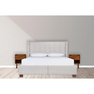 Sunrise Open Bedside Table | Chestnut Finish | Open Bedroom Storage
