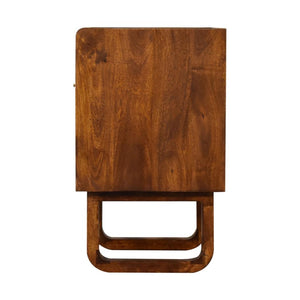Sunrise Open Bedside Table | Chestnut Finish | Open Bedroom Storage