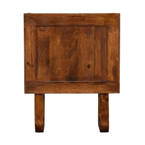Sunrise Open Bedside Table | Chestnut Finish | Open Bedroom Storage