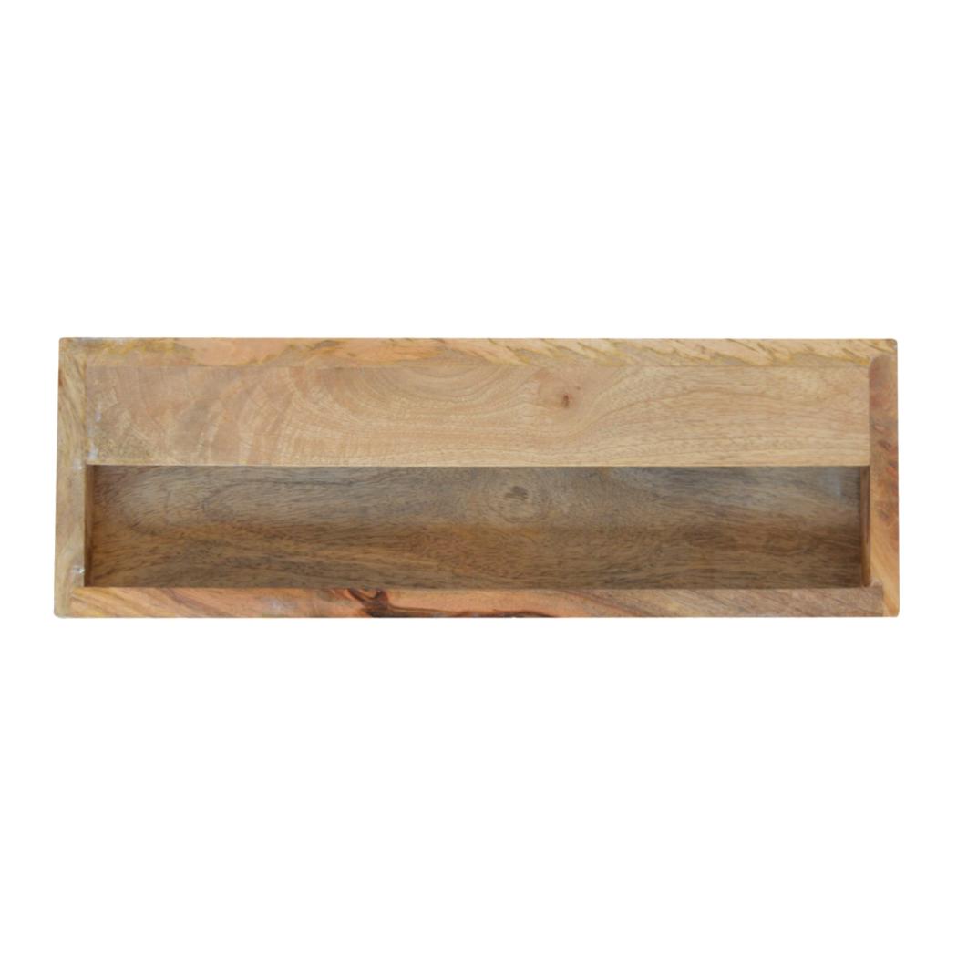 Taupe Floral Bone Inlay Console Table | Solid Mango Wood | Handcrafted Hallway Furniture