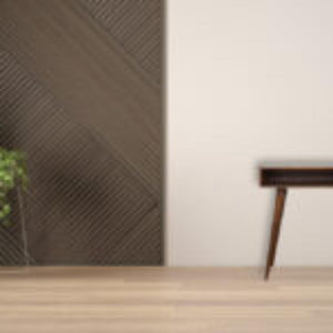 Tile Writing Desk | Solid Mango Wood | Chestnut Finish | Compact Home Office Table