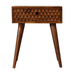 Torun Bedside Table | Compact Bedroom Storage | Contemporary Design
