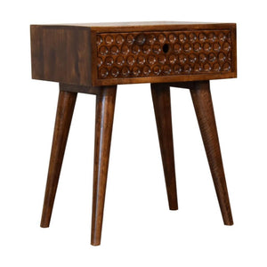 Torun Bedside Table | Compact Bedroom Storage | Contemporary Design