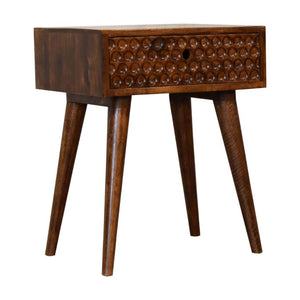 Torun Bedside Table | Compact Bedroom Storage | Contemporary Design
