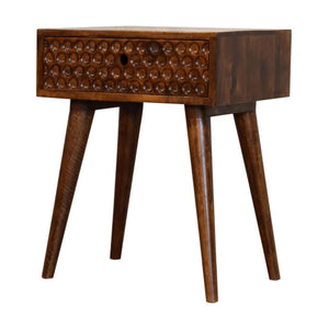 Torun Bedside Table | Compact Bedroom Storage | Contemporary Design