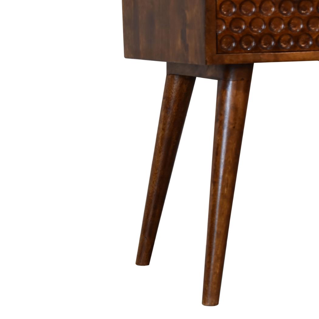 Torun Bedside Table | Compact Bedroom Storage | Contemporary Design