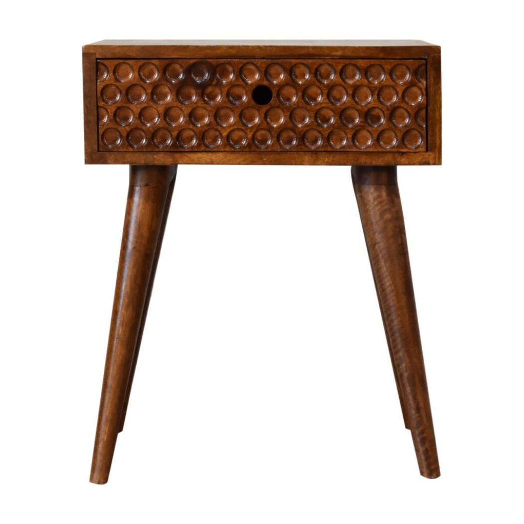 Torun Bedside Table | Compact Bedroom Storage | Contemporary Design