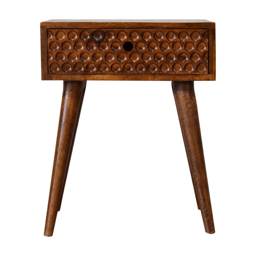 Torun Bedside Table | Compact Bedroom Storage | Contemporary Design