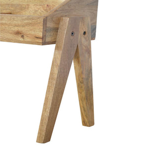 Trestle Magazine Rack | Open Book & Magazine Storage | Compact Living Room Organiser